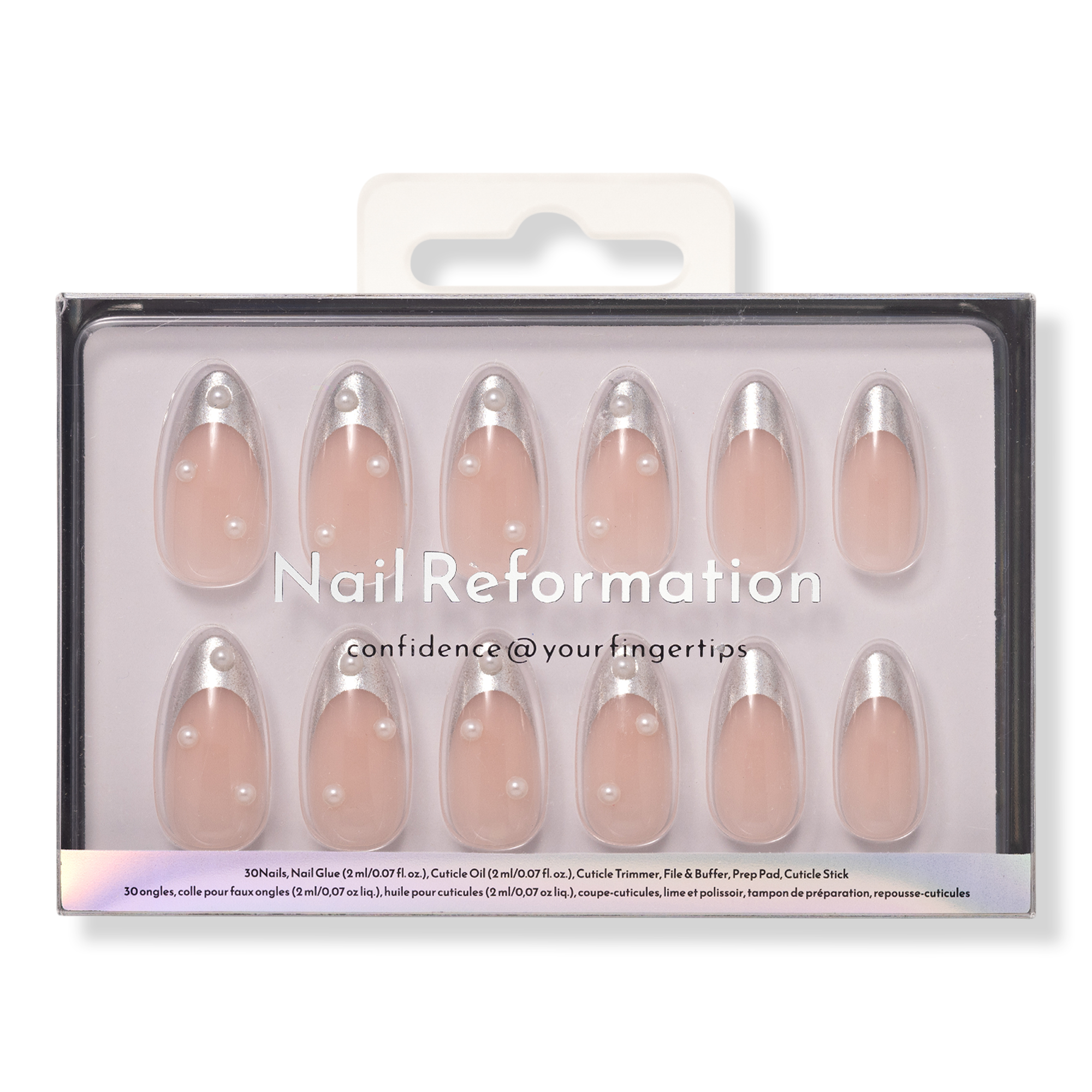 Nail Reformation Beaded Clutch Press On Nails #1