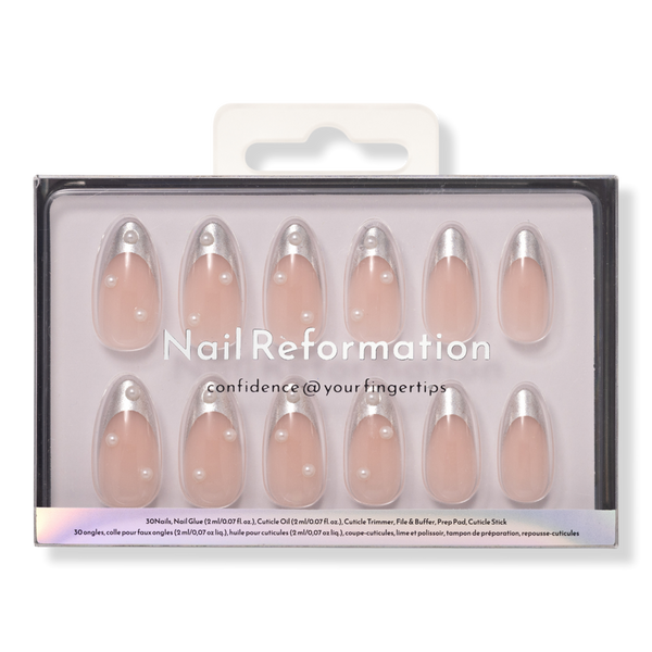 Nail Reformation Beaded Clutch Press On Nails #1