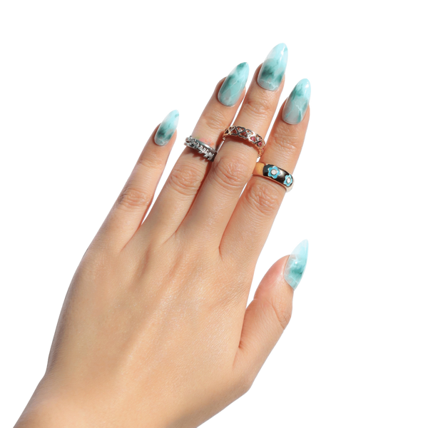 Nail Reformation Verde Guatemala Press On Nails #4