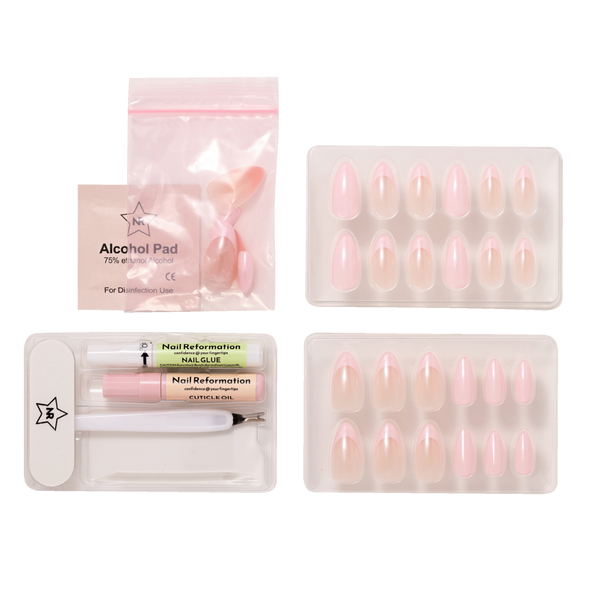 Nail Reformation Pink Haze Press On Nails #5