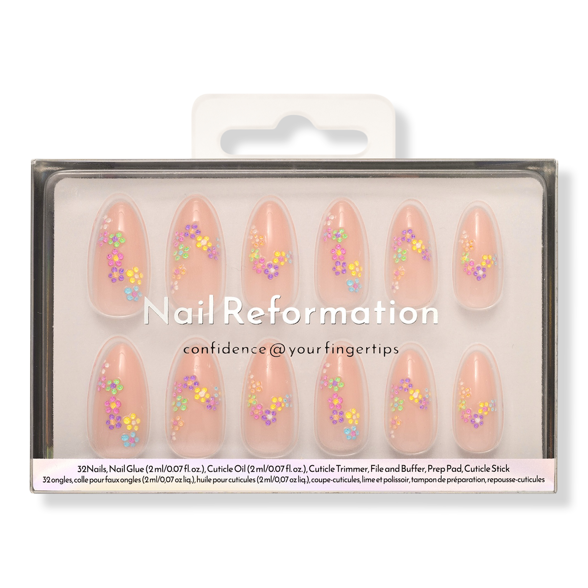 Nail Reformation Flower Crown Press On Nails #1
