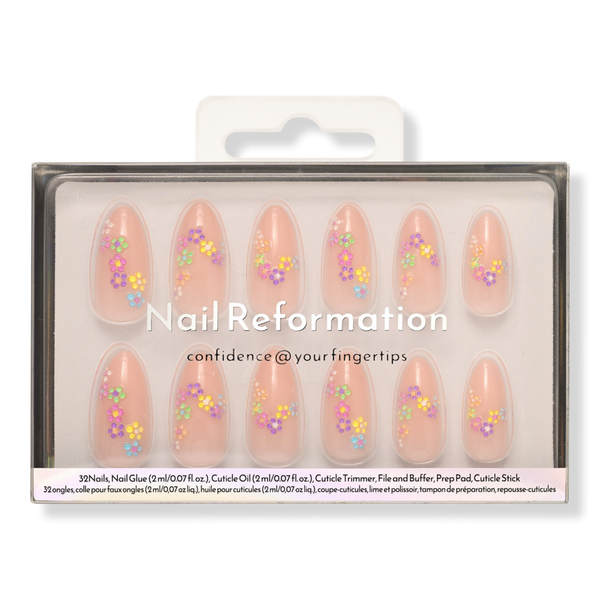Nail Reformation Flower Crown Press On Nails #1