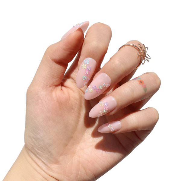 Nail Reformation Flower Crown Press On Nails #3
