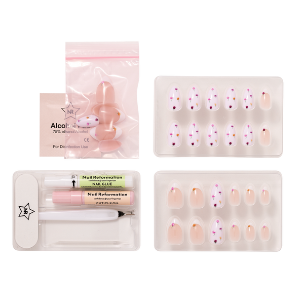 Nail Reformation Flower Bed Press On Nails #5