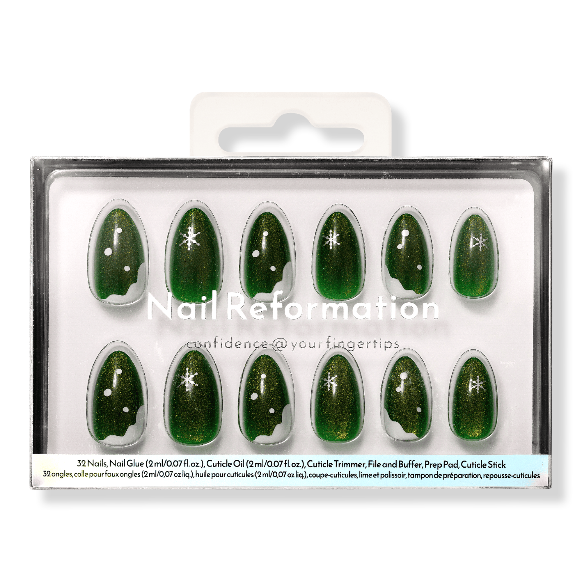 Nail Reformation Frozen Forest Press On Nails #1