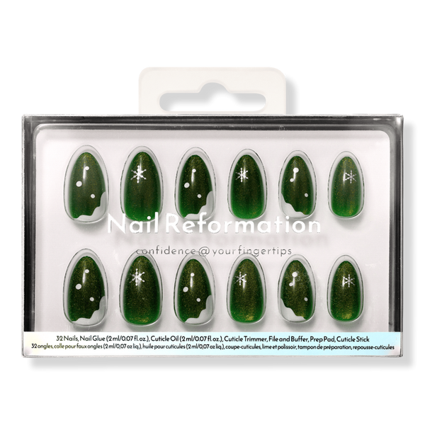 Nail Reformation Frozen Forest Press On Nails #1