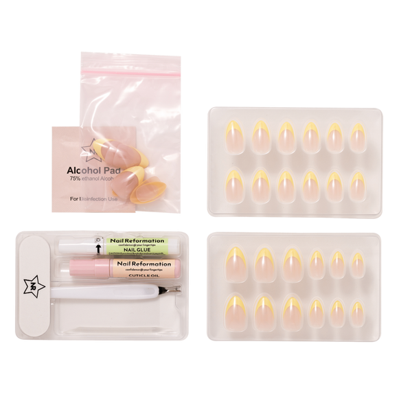 Nail Reformation Buttermilk Press On Nails #5