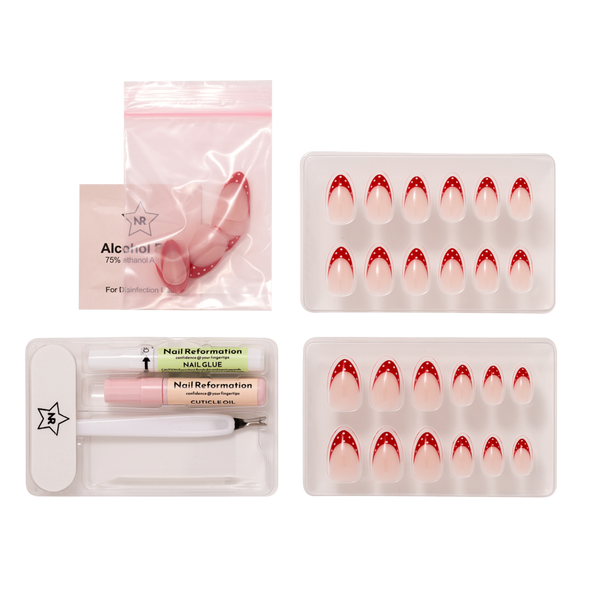 Nail Reformation Strawberry Seed Press On Nails #5