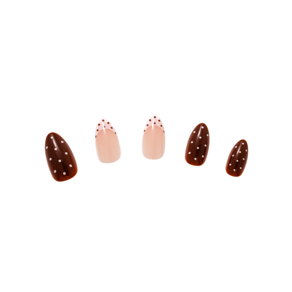 Nail Reformation Chocolate Sprinkle Press On Nails #2