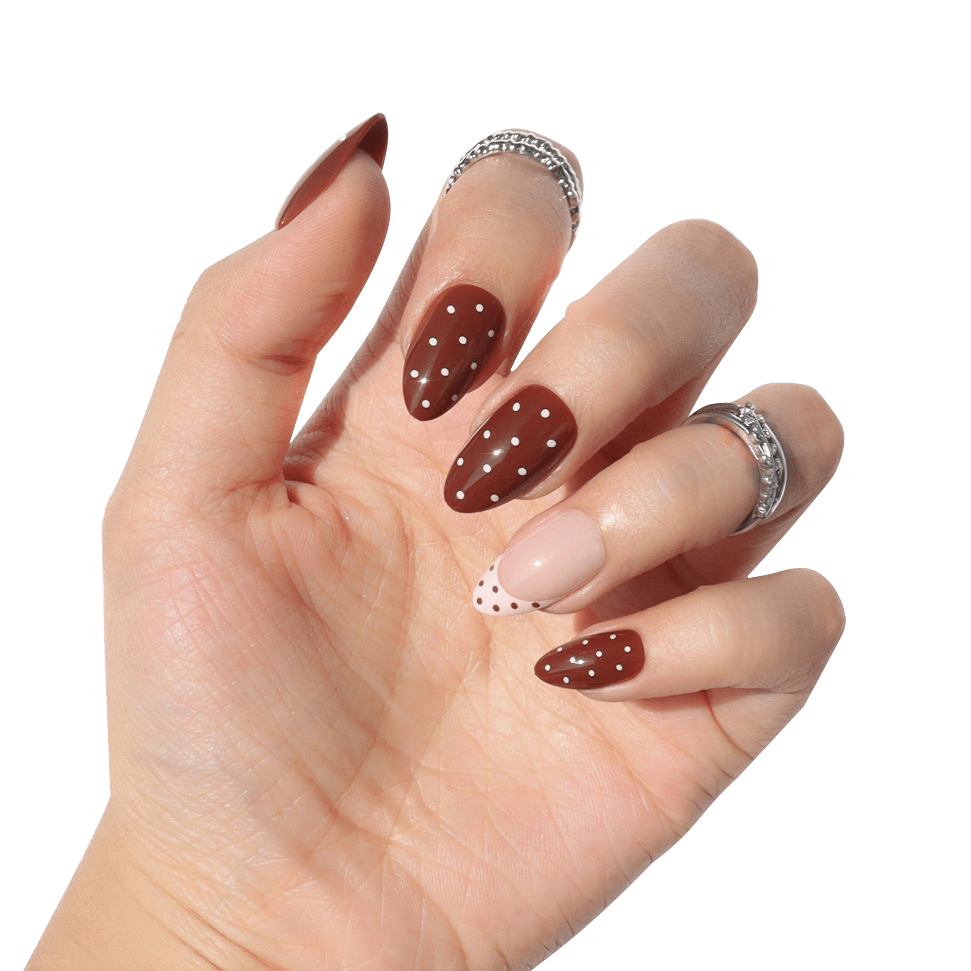 Накладные ногти Nail Reformation Chocolate Sprinkle — фото 3