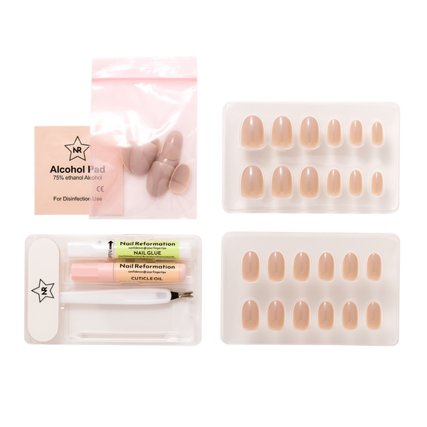 Nail Reformation Thunder Gray Press On Nails #5