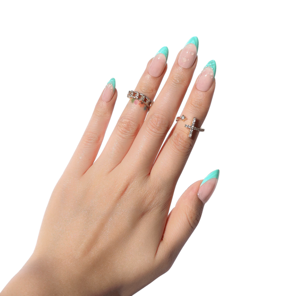 Nail Reformation Dew Drops Press On Nails #4