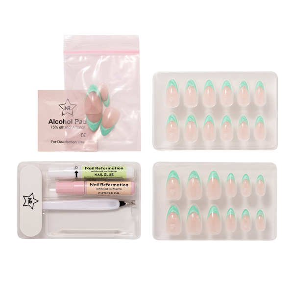 Nail Reformation Dew Drops Press On Nails #5