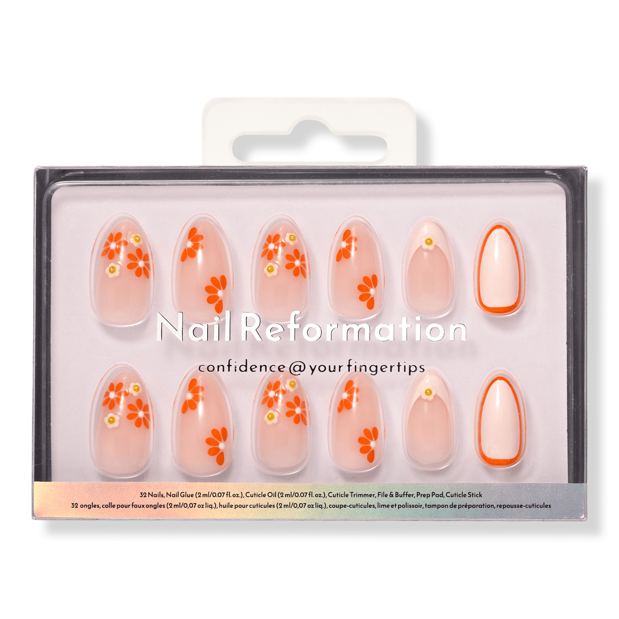 Nail Reformation Citrus Petals Press On Nails #1