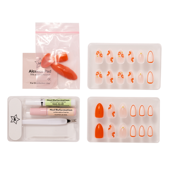 Nail Reformation Citrus Petals Press On Nails #5