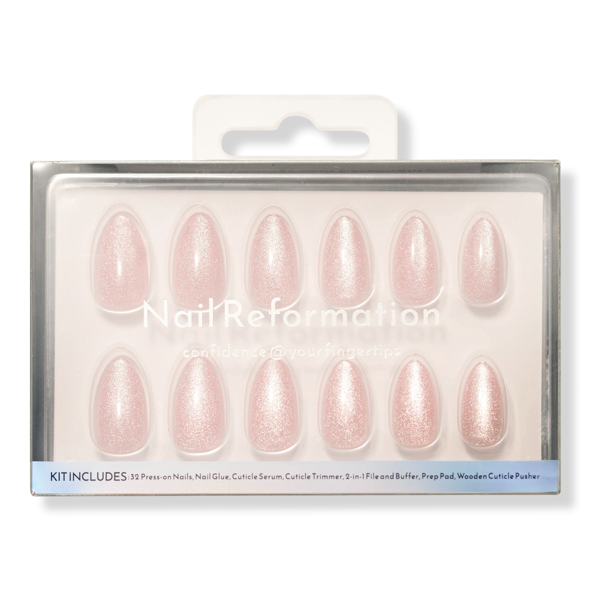 Nail Reformation Pink Quartz Press On Nails #1