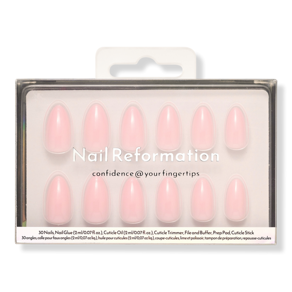 Nail Reformation Ballet Slipper Press On Nails #1