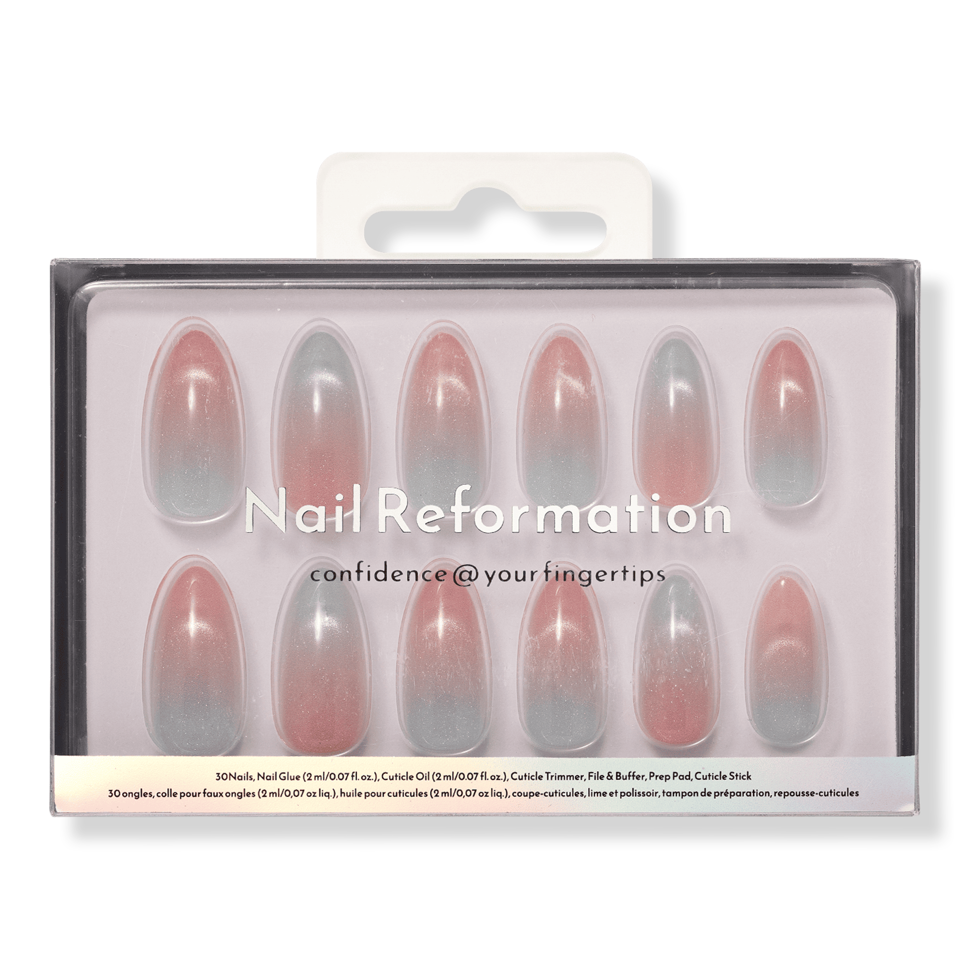Nail Reformation Iridescent Ice Press On Nails #1