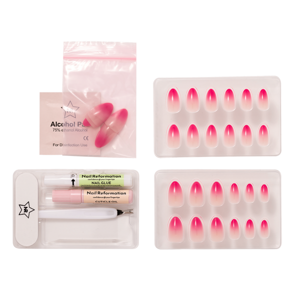 Nail Reformation Wild Rose Press On Nails #5