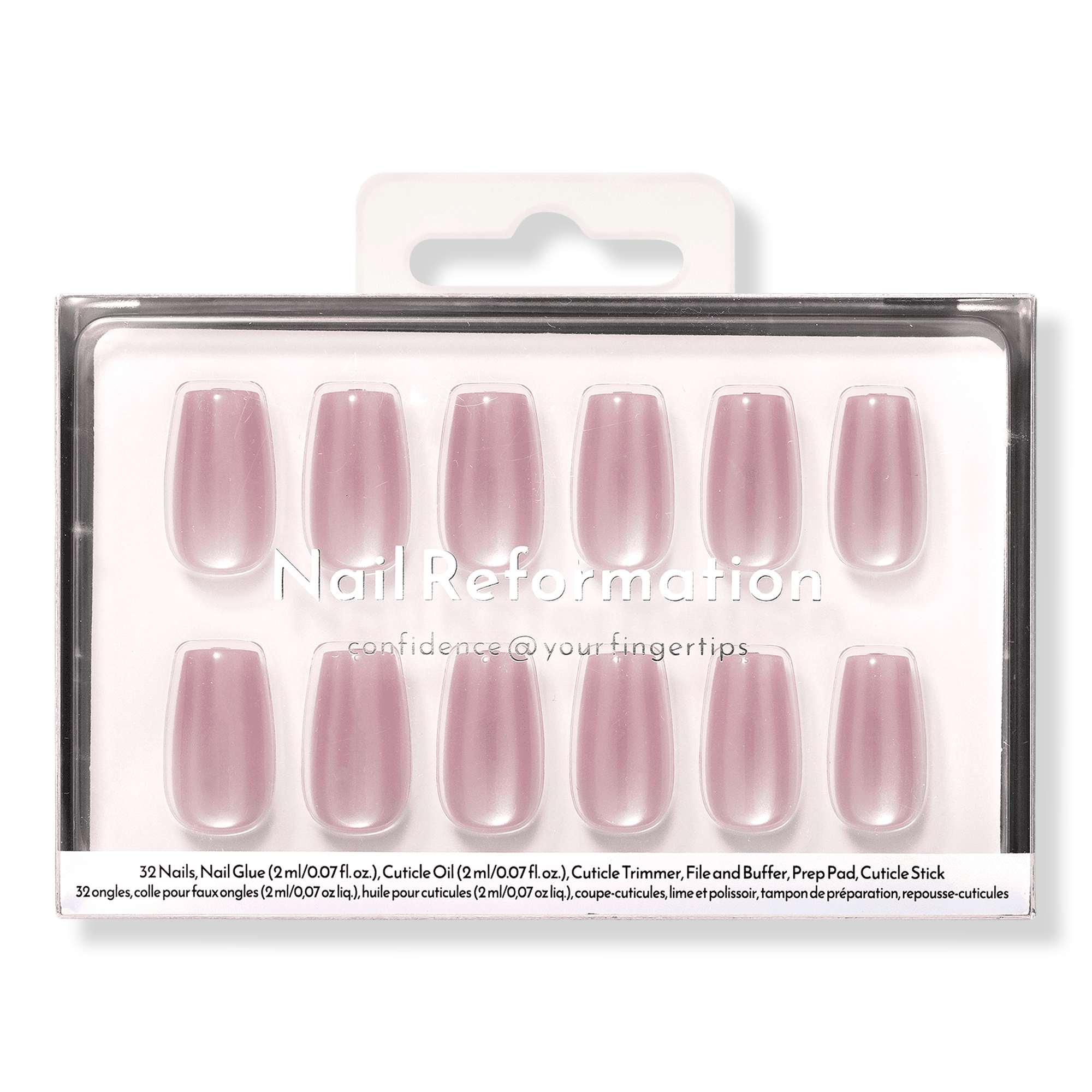 Nail Reformation Dusty Rose Press On Nails #1
