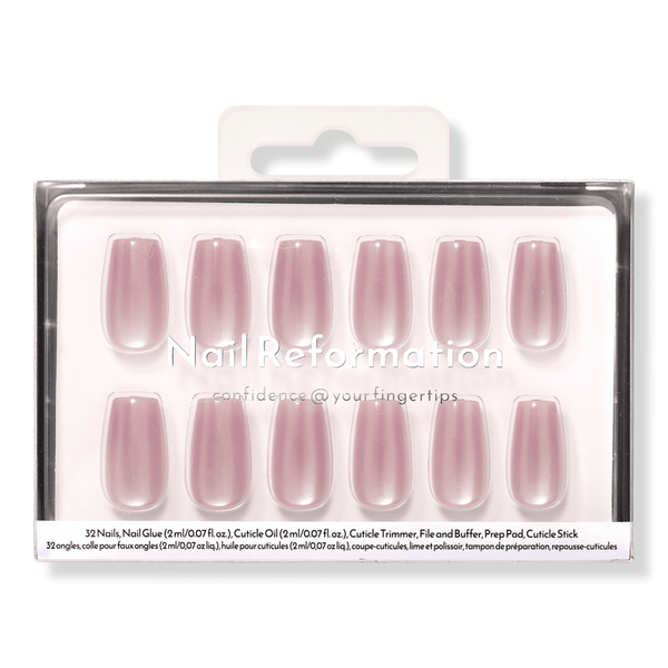 Nail Reformation Dusty Rose Press On Nails #1