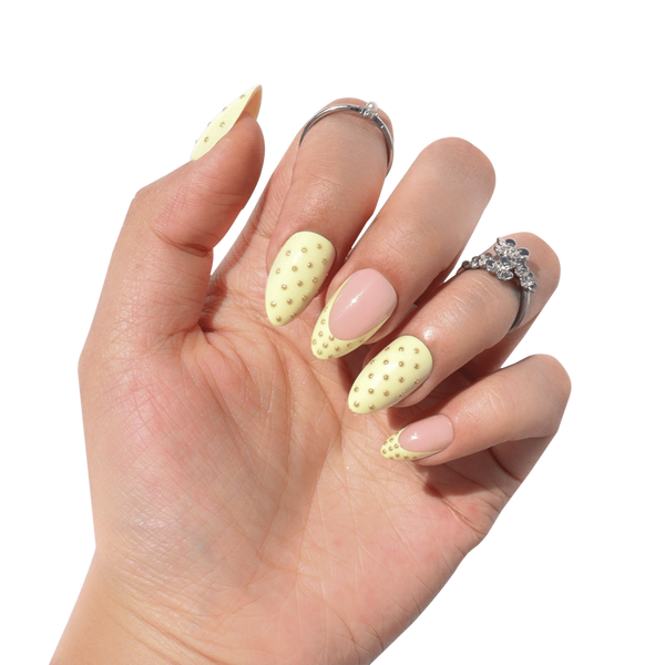 Nail Reformation Lemon Poppyseed Press On Nails #3