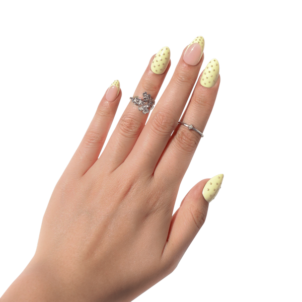 Nail Reformation Lemon Poppyseed Press On Nails #4