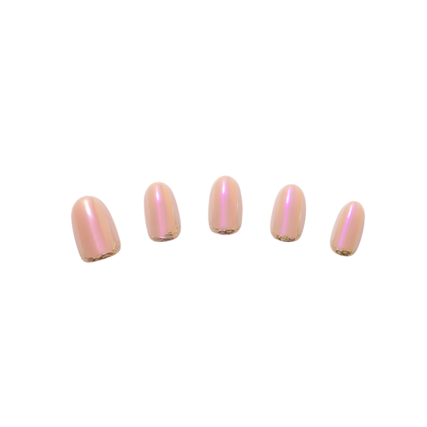 Nail Reformation Glass Rose Press On Nails #2