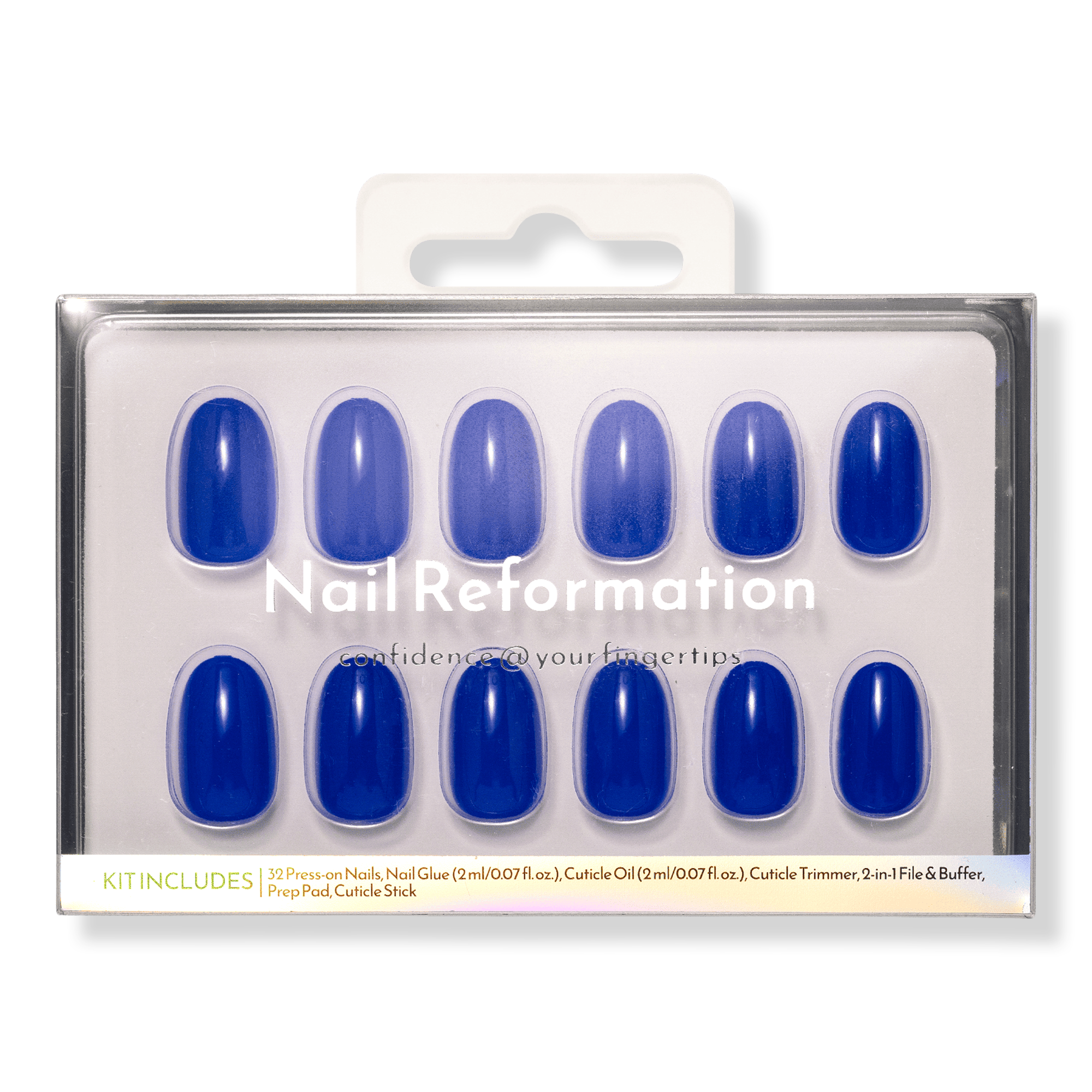 Nail Reformation Cerulean Press On Nails #1