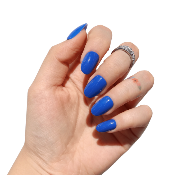 Nail Reformation Cerulean Press On Nails #3