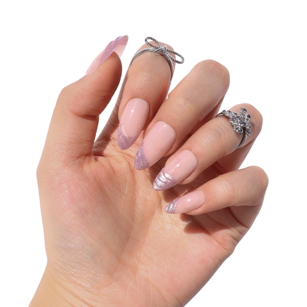 Nail Reformation Lavender Silk Press On Nails #3