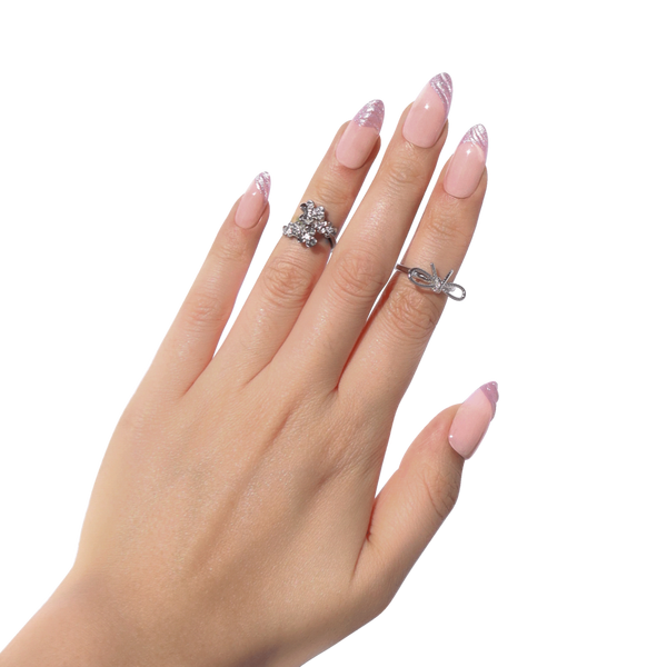 Nail Reformation Lavender Silk Press On Nails #4