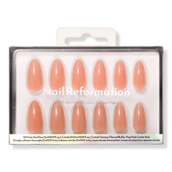 Nail Reformation Soft Nude Press On Nails #1