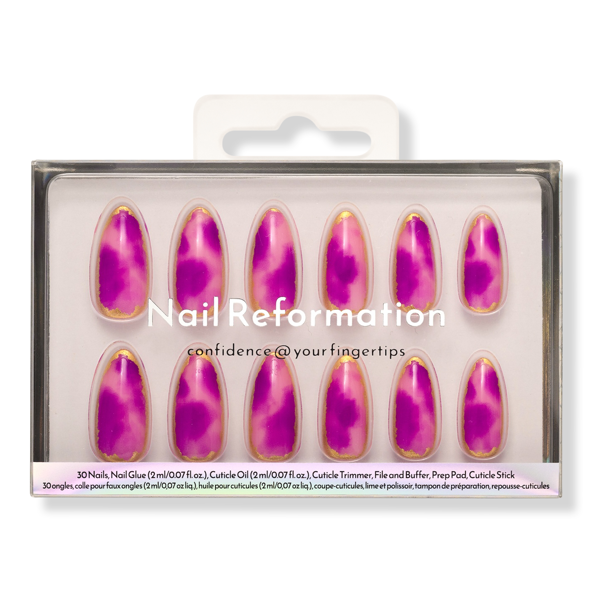Nail Reformation Magenta Majesty Press On Nails #1
