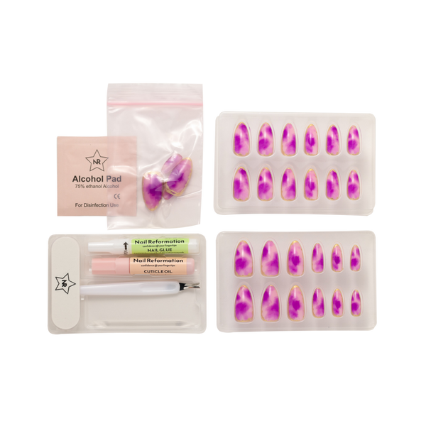 Nail Reformation Magenta Majesty Press On Nails #5