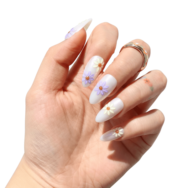 Nail Reformation Silver Thistle Press On Nails #3