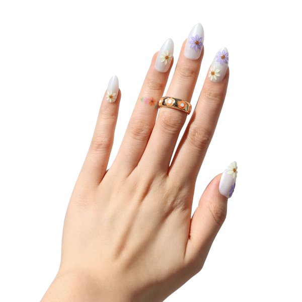 Nail Reformation Silver Thistle Press On Nails #4