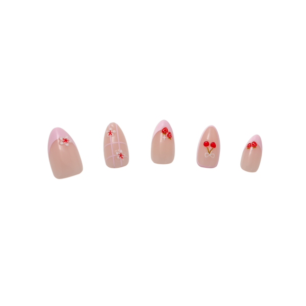 Nail Reformation Cherry Cordial Press On Nails #2