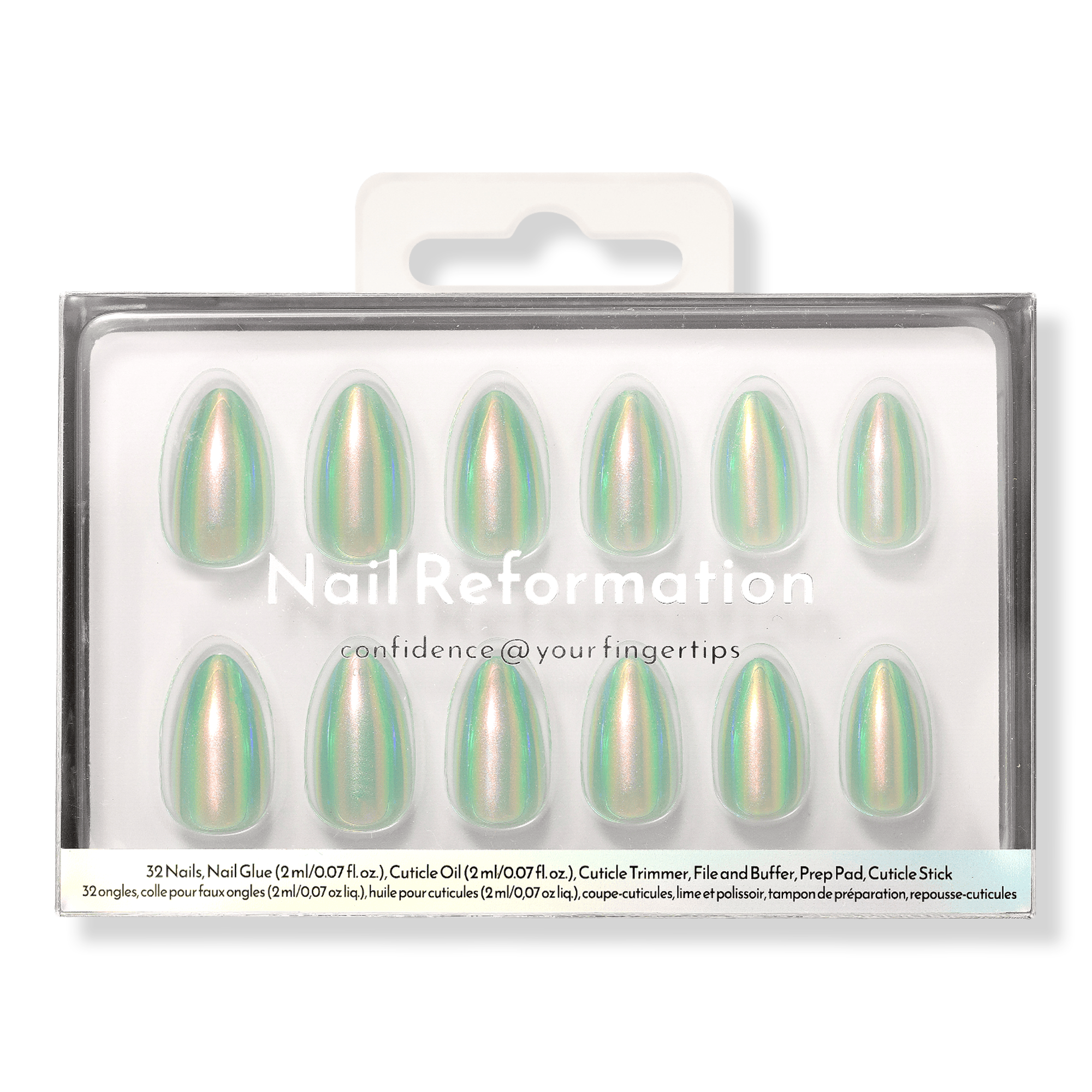 Nail Reformation Crystal Ornament Press On Nails #1