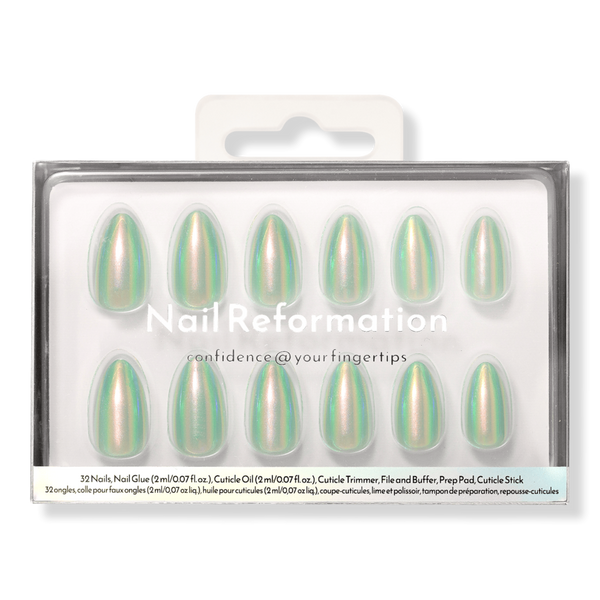 Nail Reformation Crystal Ornament Press On Nails #1