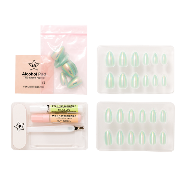 Nail Reformation Crystal Ornament Press On Nails #5