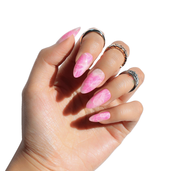 Nail Reformation Savannah Pink Press On Nails #3