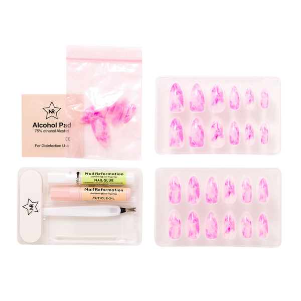 Nail Reformation Savannah Pink Press On Nails #5