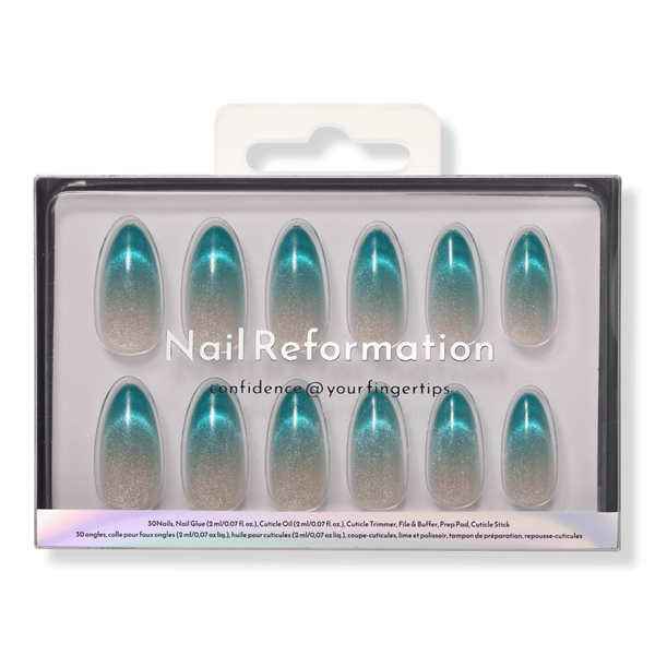 Nail Reformation Ocean Glass Press On Nails #1