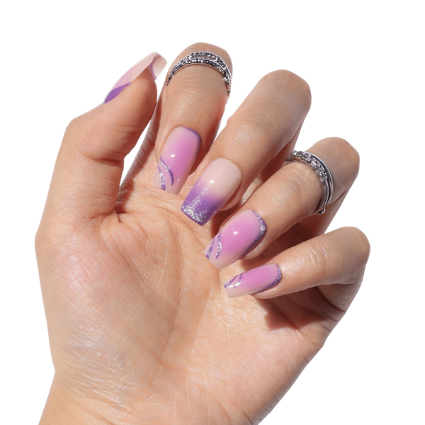 Nail Reformation Purple Hour Press On Nails #3