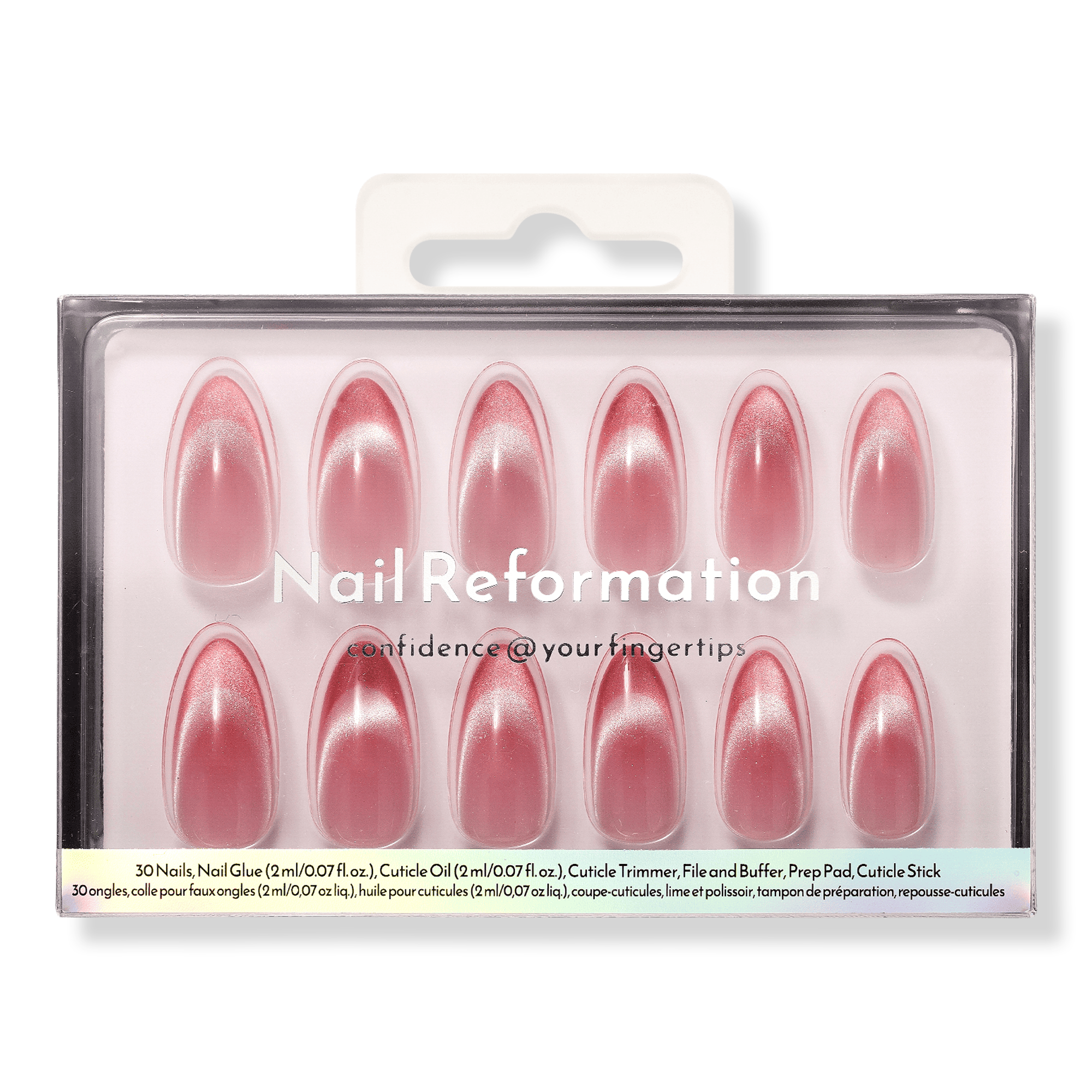 Nail Reformation Pink Aurora Press On Nails #1
