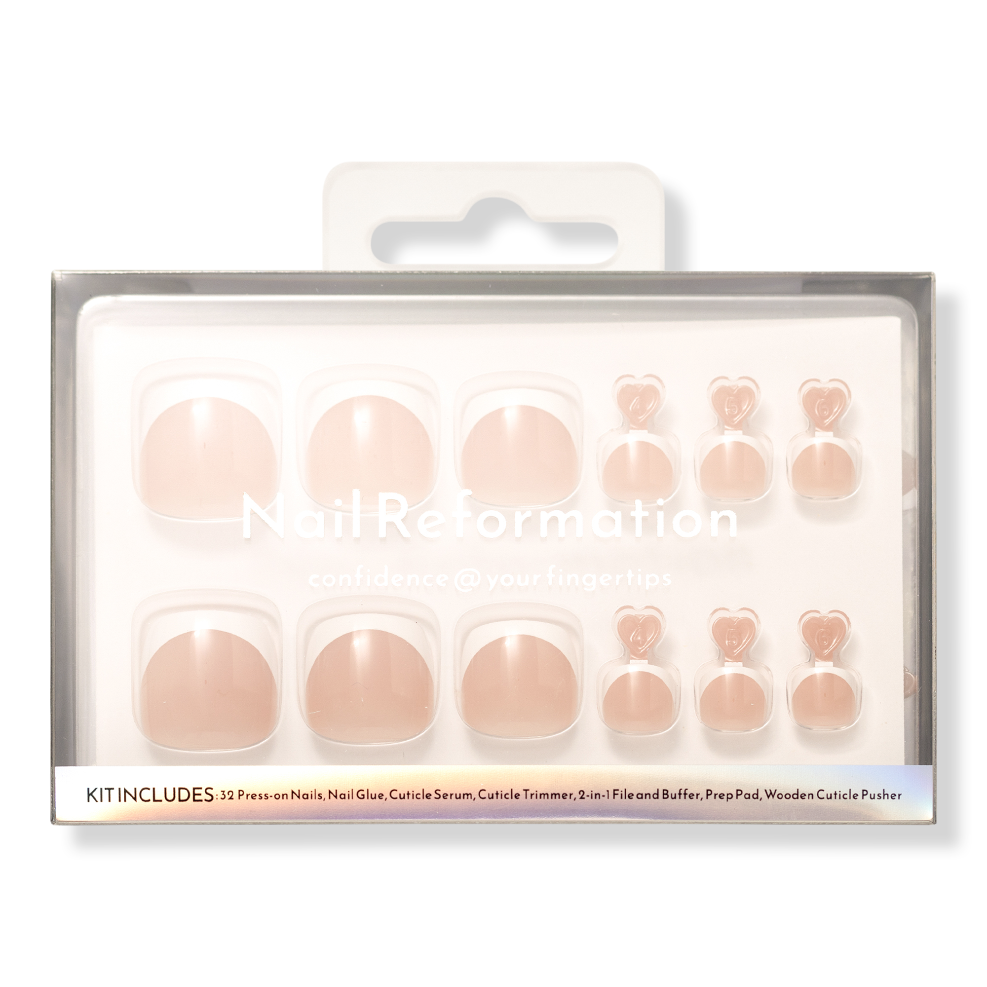 Nail Reformation Tanlines Toe Nails Press On Nails #1