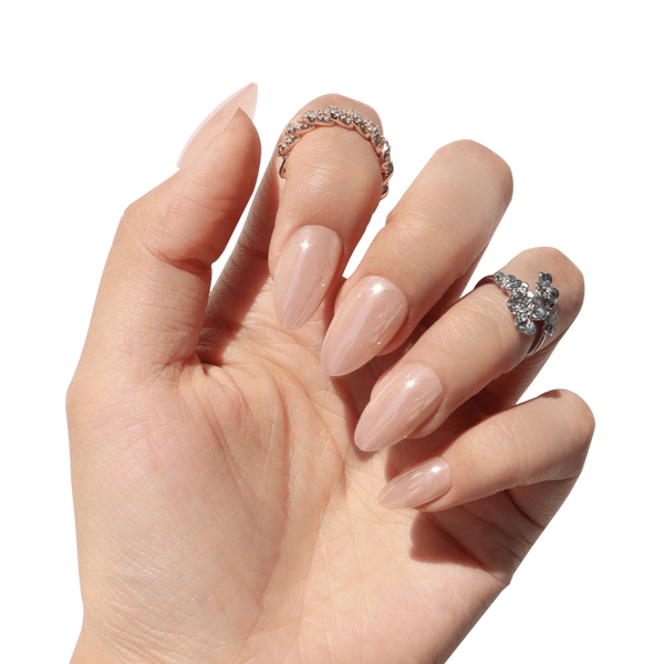 Nail Reformation Pearl Chrome Press On Nails #3