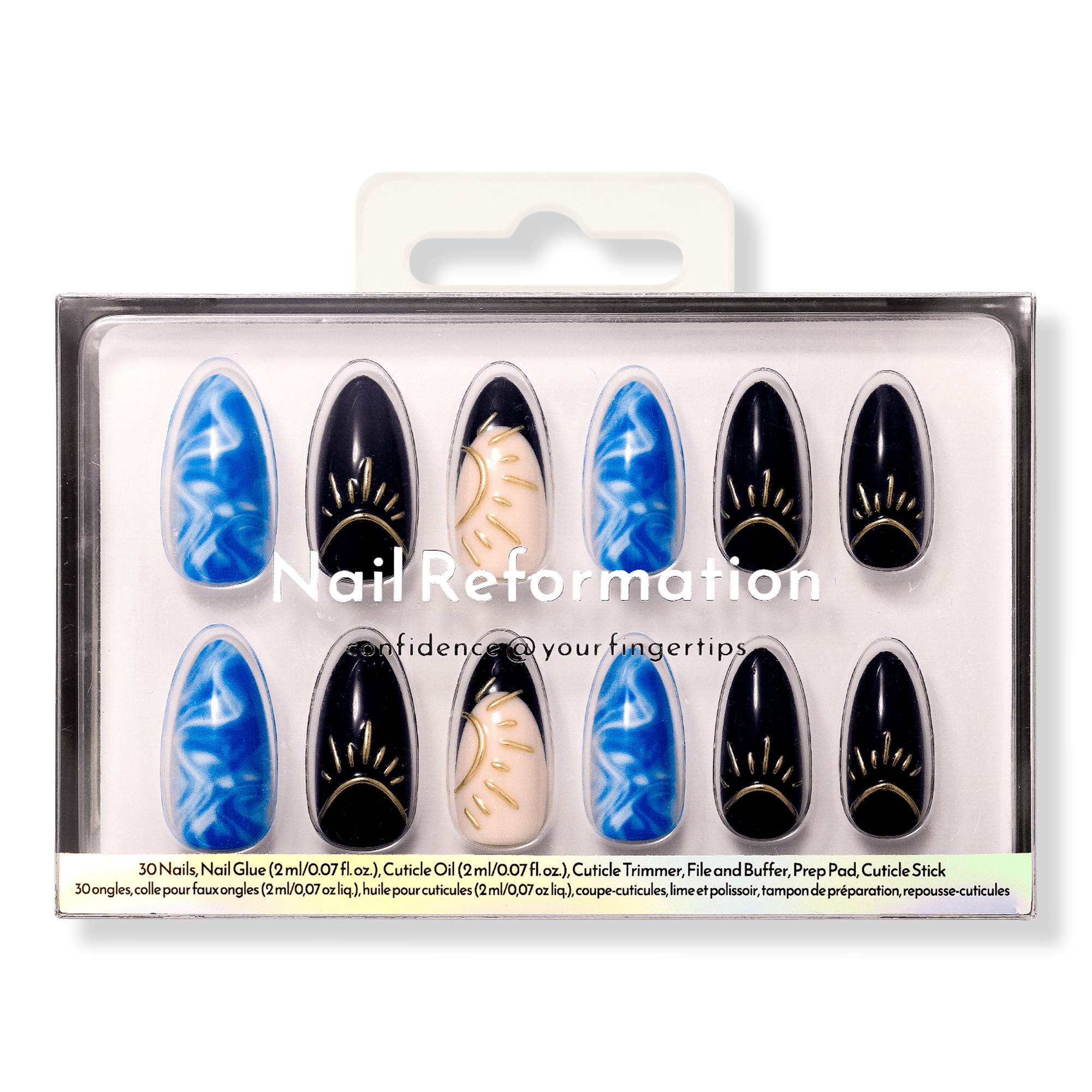 Nail Reformation Midnight Tide Press On Nails #1