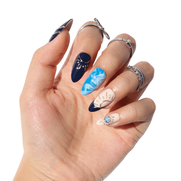 Nail Reformation Midnight Tide Press On Nails #3